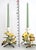 Banci Candlesticks Tole Painted Metal Butterflies & Flowers 1960s Italy For Sale - Image 4 of 12