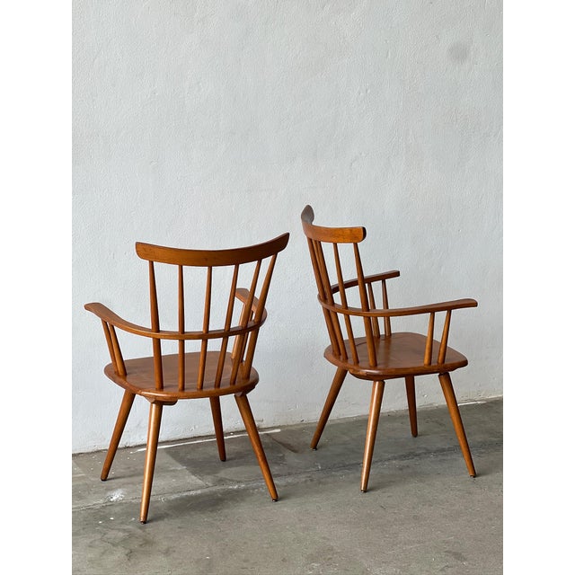 Altheim Armchairs by Franz Schuster for Wiesner Hager, 1950s, Set of 2 For Sale - Image 3 of 12