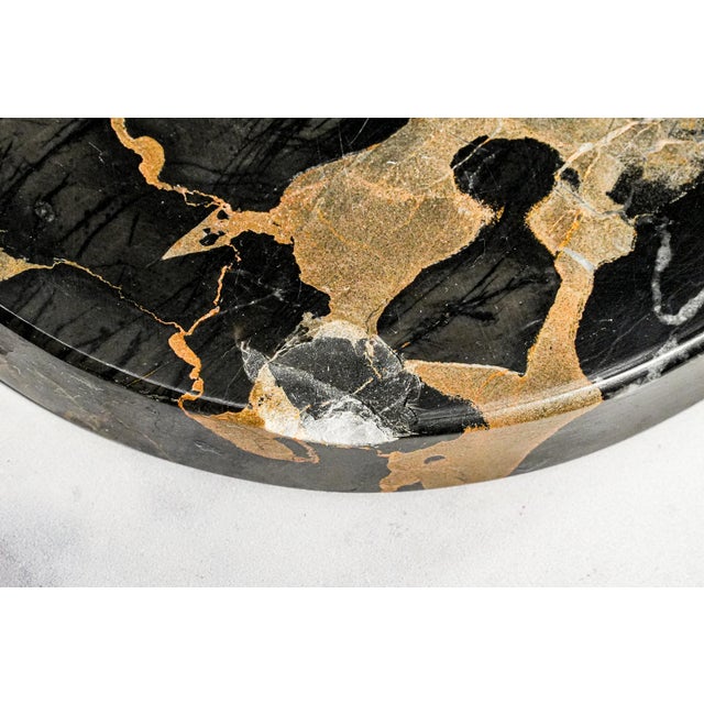 Impressive Antique Austrian Bronze Pheasant Sculpture Statue Black Veined Marble Desk Dresser Tray Catchall Art Deco Home Decor For Sale - Image 11 of 17