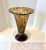 Mid-Century Modern Large Murano Style Tortoise Glass Footed Vase For Sale - Image 3 of 11