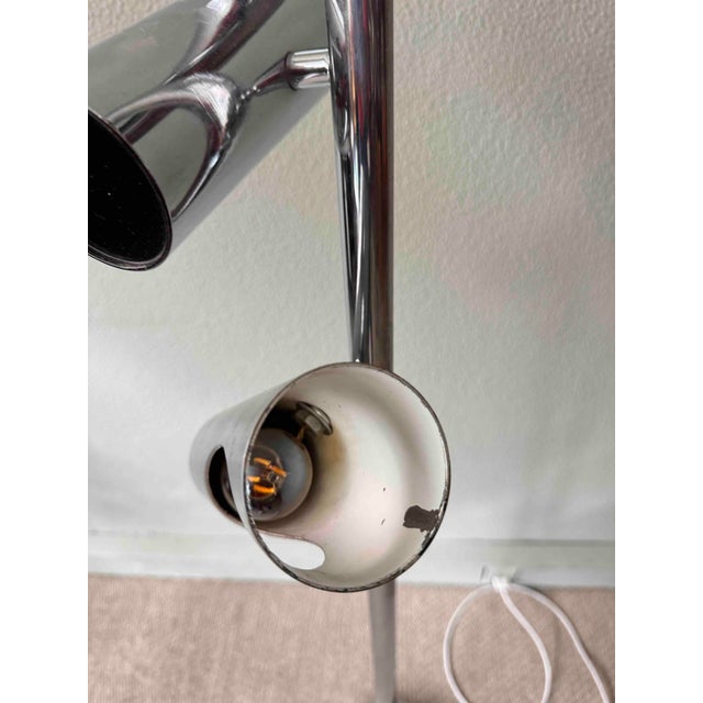 Reggiani Chrome Floor Lamp by Goffredo Reggiani for Reggiani, 1970s For Sale - Image 13 of 18
