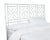 This headboard features classic Rattan design in a geometric pattern. Constructed of solid rattan and hand bound with...