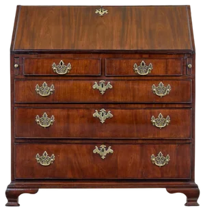 Late 18th Century Georgian Walnut Bureau