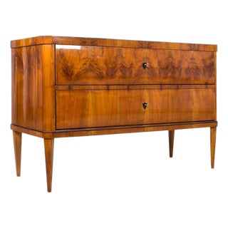 Antique German Biedermeier Commode in Cherrywood, 1830s For Sale