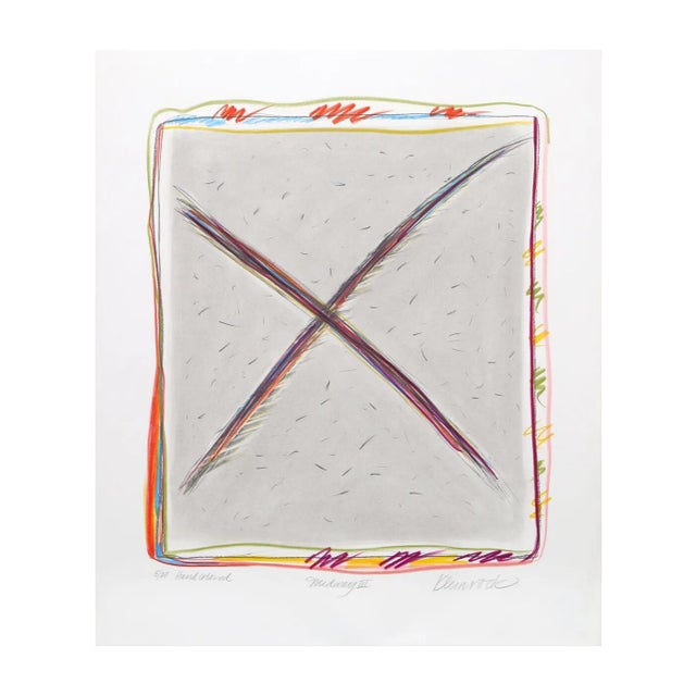 Sybil Kleinrock "Midway Stage III-H" Lithograph For Sale