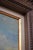 Artist Signed Boat & Village Oil Painting on Canvas For Sale - Image 9 of 12