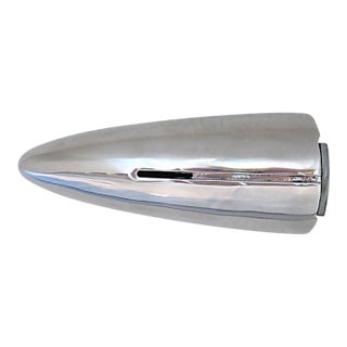 VintageJorge Pensi 1988 Polished Aluminum Olympia Halogen Wall Light For Sale