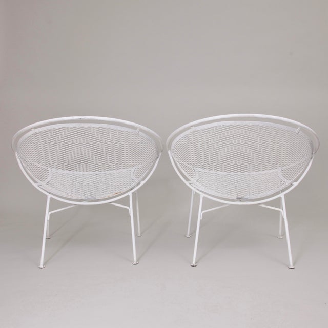 1950s 1950s Maurizio Tempestini's for Salterini Radar Lounge Chairs- A Pair, Attributed For Sale - Image 5 of 8