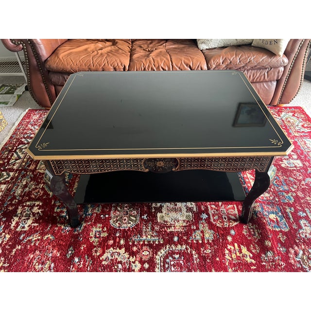 One of a Kind Hand Painted Coffee Table For Sale - Image 15 of 15