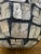 1980’s Vintage Bamboo Bowl With Black Lacquer & Capiz Shell Exterior For Sale In Dallas - Image 6 of 9