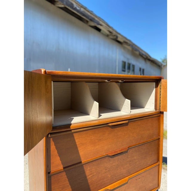 Mid-Century Kent Coffey Cadence Highboy Dresser For Sale - Image 9 of 13