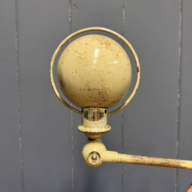 Beige Two-Arm Jielde Table Lamp, 1950s For Sale - Image 6 of 18