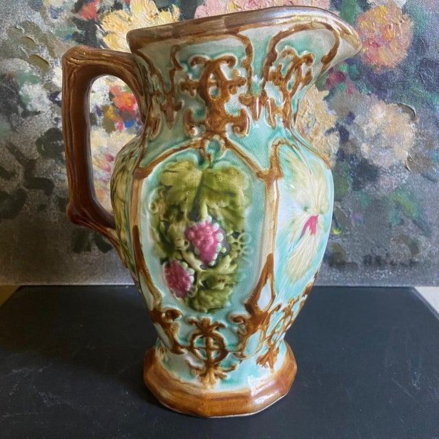 Art Nouveau Vase from Nimy-les-Mons, 1890s For Sale - Image 3 of 11