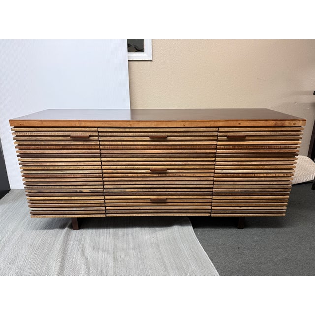 Design Plus Gallery presents the Paloma Sideboard from Crate & Barrel. This is a a Zen-meets-Prairie-Style dining storage...