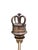 Vintage Chelsea House Neoclassical Lyre Table Lamp With Lamp Shade For Sale - Image 13 of 18