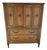 Vintage Henredon Fine Furniture Ralph Lauren Country Manor Style Armoire Wardrobe 1960s For Sale