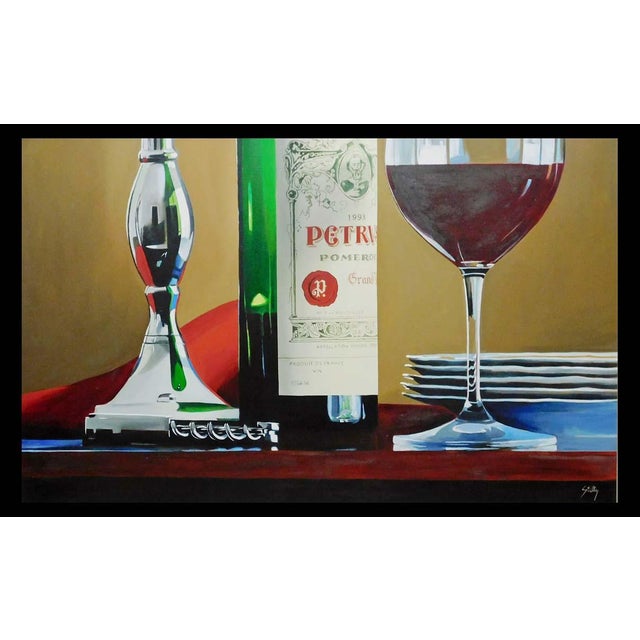 Impressionist Thomas Stiltz First Night Signed Original Oil Painting on Canvas Realism Art For Sale - Image 3 of 8