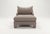A refined chaise lounge by John Mascheroni for Swaim, featuring a clean architectural frame, generous proportions, and a...