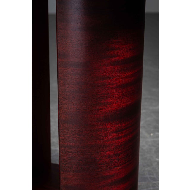 Brown Art Deco Side Table, 1930s For Sale - Image 8 of 12