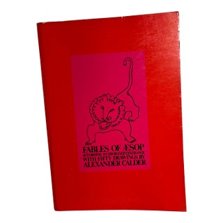 1967 Fables of Aesop Alexander Calder Book For Sale