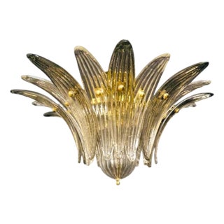 21st Century Palmette Flush Mount by Fabio LTD For Sale