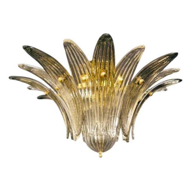 21st Century Palmette Flush Mount by Fabio LTD For Sale