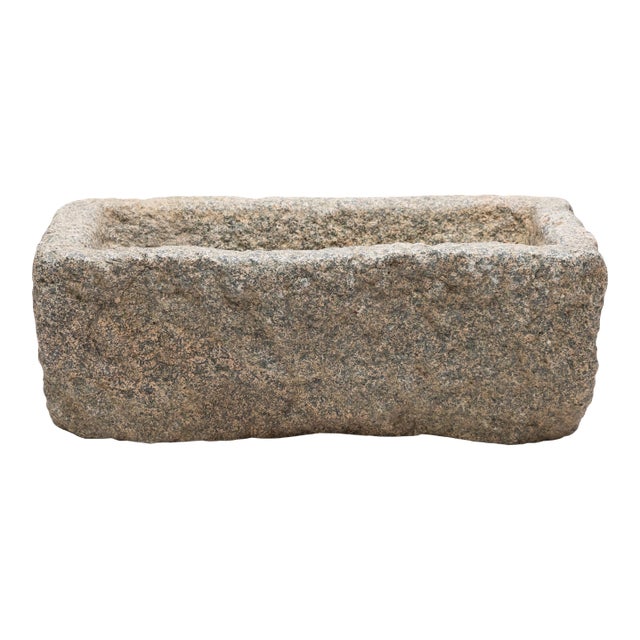 Chinese Stone Garden Trough, C. 1850 For Sale