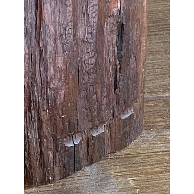 French Wood Sculpture, 1950s For Sale - Image 12 of 15