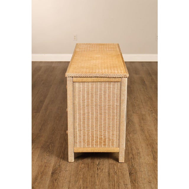 Lexington Henry Link Wicker Double Dresser For Sale - Image 18 of 18