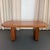 This striking Art Deco, double pedestal, burl walnut dining table showcases strong architectural elements. The table top...