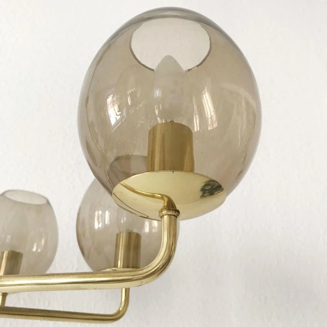 German Sputnik Ceiling Light, 1950s For Sale - Image 12 of 15