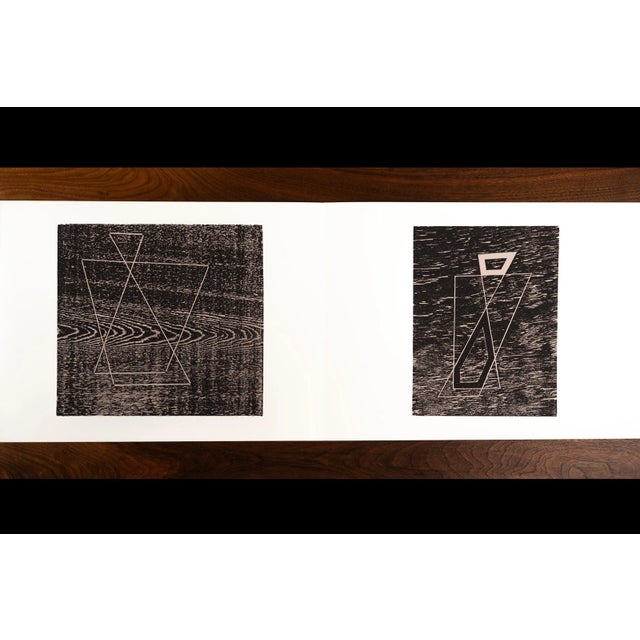 JOSEF ALBERS (1888 – 1976) "Formulation : Articulation" Portfolio II, Folder 20 Screen-printed geometric composition...