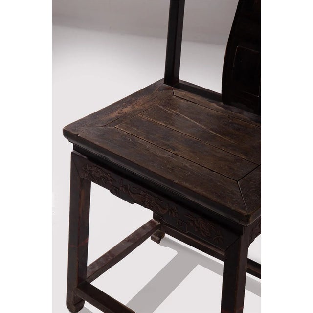 1900 - 1909 Ming Dinasty Style Chair, 1900 For Sale - Image 5 of 12