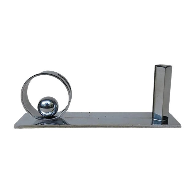 Vintage Art Deco French Chrome Picture Frames For Sale