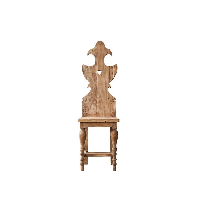 Chinese Matthew Izzo Home Chinese Colonial Wood Dining Chair For Sale - Image 3 of 5