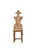 Chinese Matthew Izzo Home Chinese Colonial Wood Dining Chair For Sale - Image 3 of 5