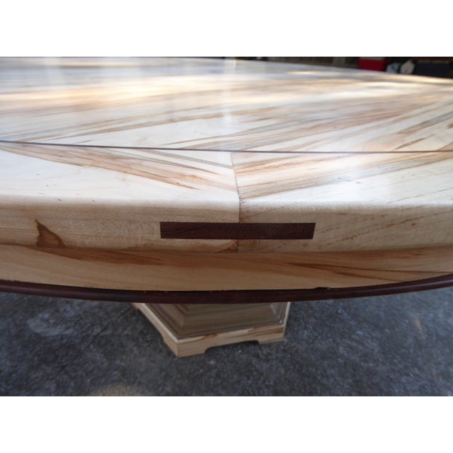 Modern Dining Table / Extraordinary/ Seat 8 + For Sale - Image 4 of 8