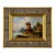 Antique Continental School Oil on Canvas Landscape With Windmill, Signed “Brüguer,” Circa 1880-1910 For Sale