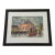 1953 Watercolor Painting of Boatyard by James Vincent Cupoli For Sale