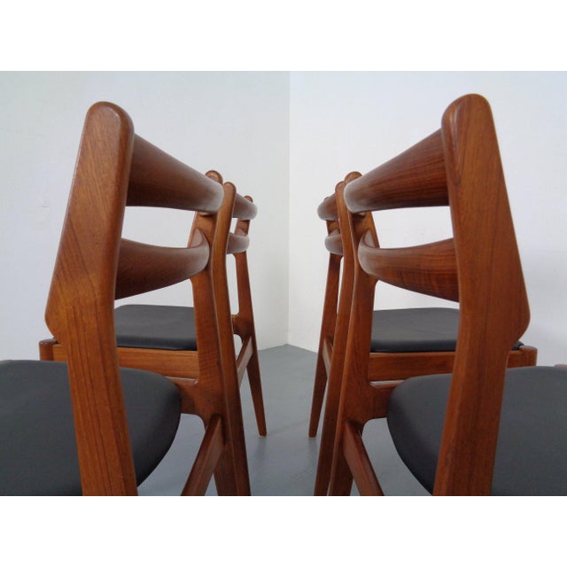 Teak Dining Chairs from Vamo Sønderborg, Denmark, 1960s, Set of 4 For Sale - Image 15 of 18