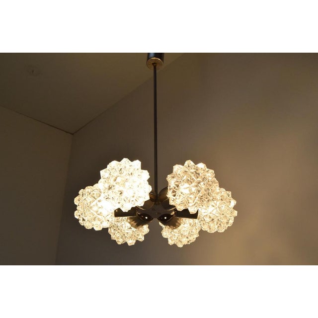Chandeliers attributed to Kamenicky Senov, 1970s For Sale - Image 10 of 15