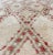 Tribal Vintage Beni Ouarain Moroccan Rug in White, Ivory, Taupe, Green and Rose Colors For Sale - Image 3 of 13