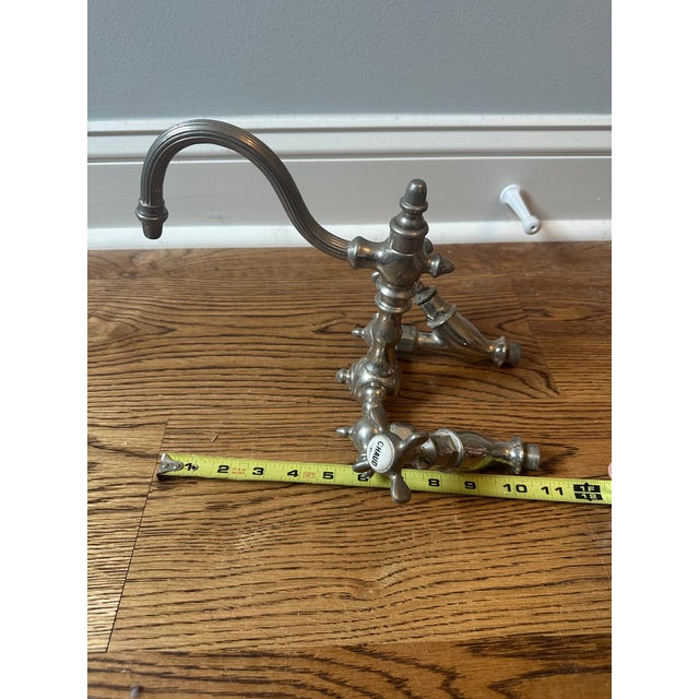 Silver Antique French Faucet For Sale - Image 8 of 12