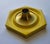 Mid-Century Yellow Ceiling Lamp, Italy, 1970s For Sale - Image 6 of 15