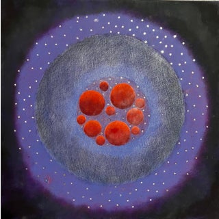 Paul Brach, Color Gradient Geometric Collage Painting New York School Abstract Expressionist, 2005 For Sale