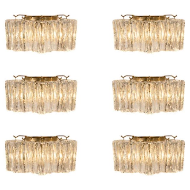 Italian Murano Glass Sconces, 1990s, Set of 6 For Sale - Image 12 of 12