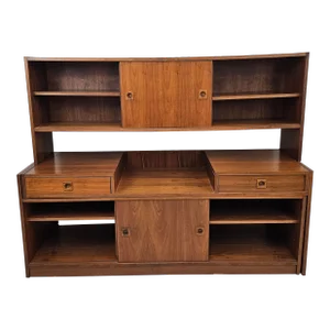 Mid Century Modern Bookcase / Wall Unit