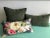 Reversible Boucle-Floral Pillow With Insert For Sale In Los Angeles - Image 6 of 6