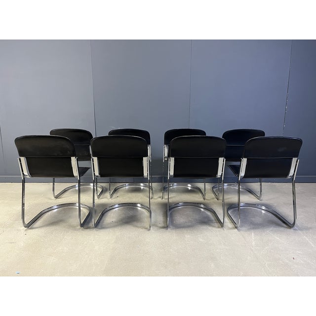 Vintage Dining Chairs from Cidue, 1970s, Set of 8 For Sale - Image 10 of 15