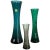 German Hand Blown Crystal Glass Vases from Alfred Taube, 1960s, Set of 3 For Sale - Image 16 of 16